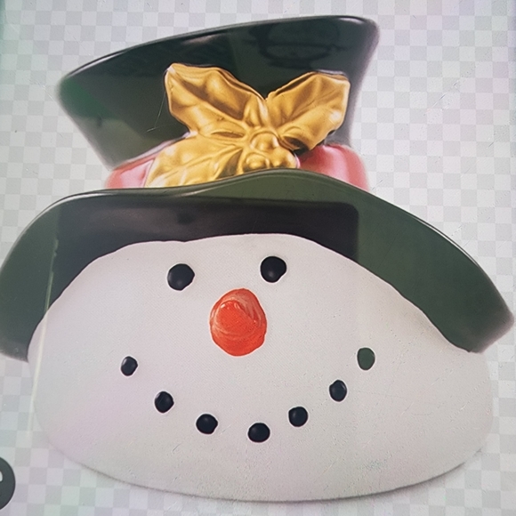 NIB. Scentsy, Build A Snowman, Scentsy Warmer Holiday 2017 Collection. - Picture 8 of 14
